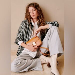 Sézane, Veste Noah, Black & White Jacket, NWT!